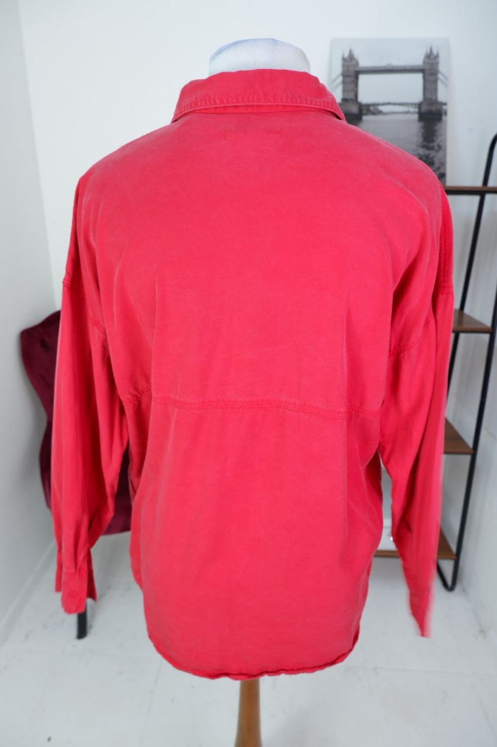 Блузка-рубашка Reserved из плотного хлопка 44 размер