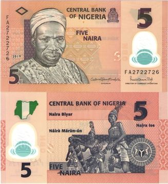 5 найра 2019 Нигерия