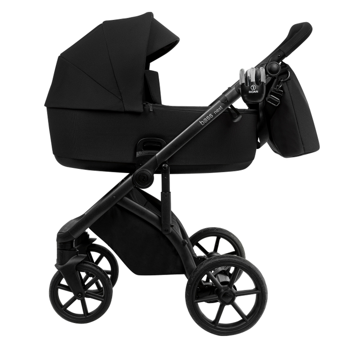 Roan Коляска 2 в 1 Bass Next 2.0 Caviar Black