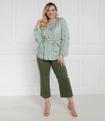 Рубашка PLUS SIZE Persona by Marina Rinaldi - зеленый(1111503)