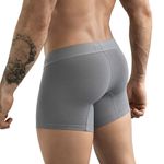 Мужские трусы боксеры серые Clever CARIBBEAN BOXER 088212