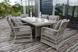 Цесена, кресло плетеное из искусственного ротанга