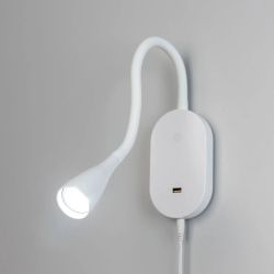 Citilux Рио CL704380N LED Светильник гибкий с USB Белый