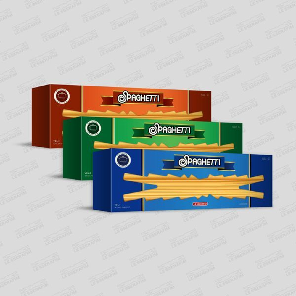 Альбом LE SSERAFIM - 1st Single Album [SPAGHETTI]