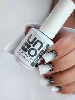 Гель-лак Uno - Супер Белый - Super White, 10мл.4