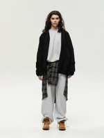 Zip-Up Sweatshirt Black