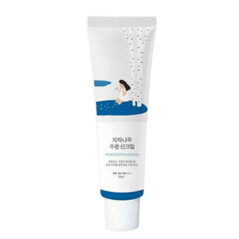 Увлажняющий санскрин с берёзовым соком Round Lab