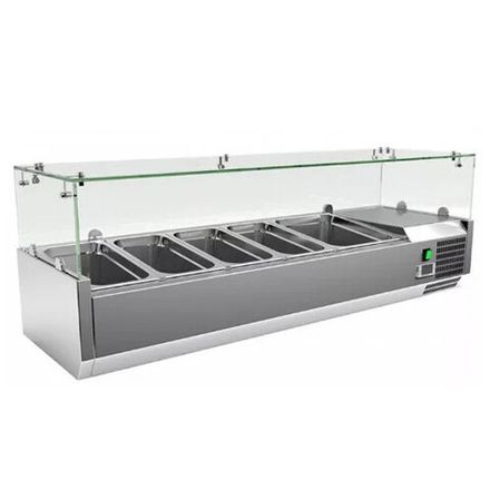 Витрина холодильная Koreco VRX 1200-380 (395II)