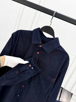 Джинсовая рубашка Kiton