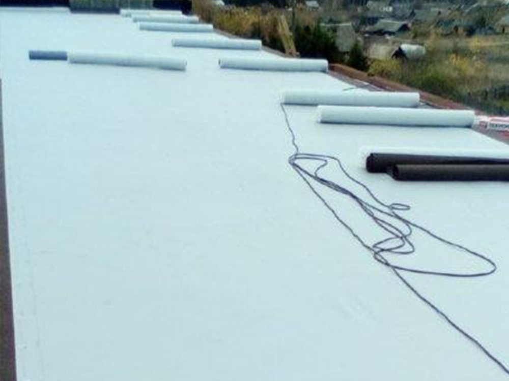 Поставка и монтаж (реконструкция) кровли из ПВХ мембраны