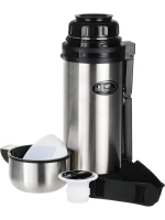 Термос универсальный Biostal для еды и напитков, 1.5 литра, стальной NG-1500-1