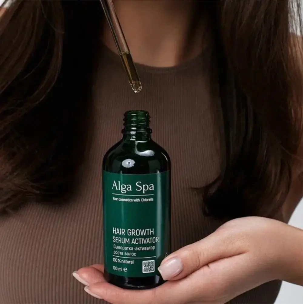 Сыворотка-активатор Alga Spa роста волоса «HAIR growth SERUM activator», 100мл