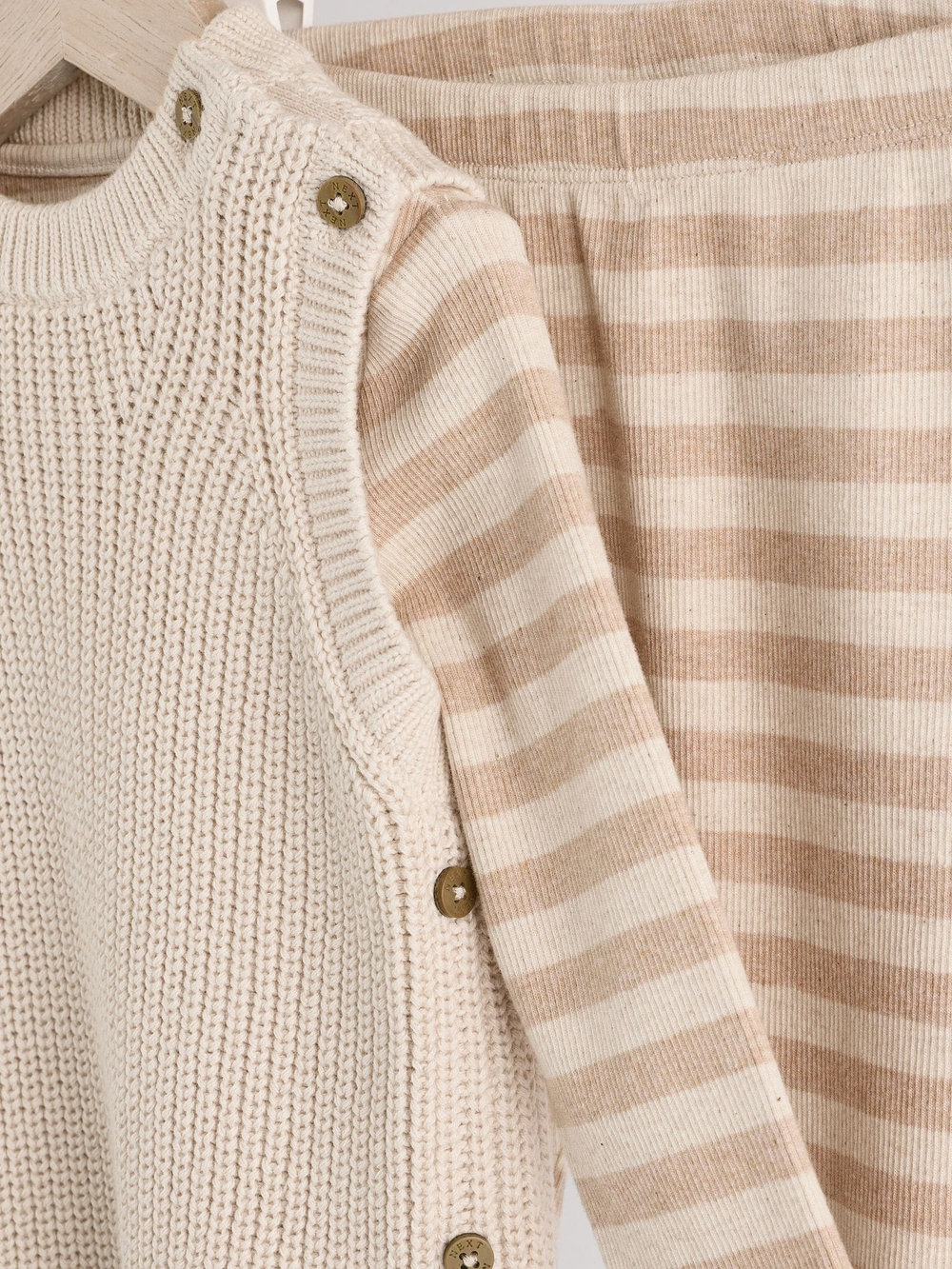 Комплект из трех предметов для малышей Next E11-730, Бежевый