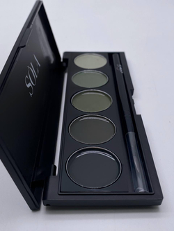 SoLa & Sukhova Alena Гель-лак Palette 28 Gradient Olive, 5 цветов, 25м