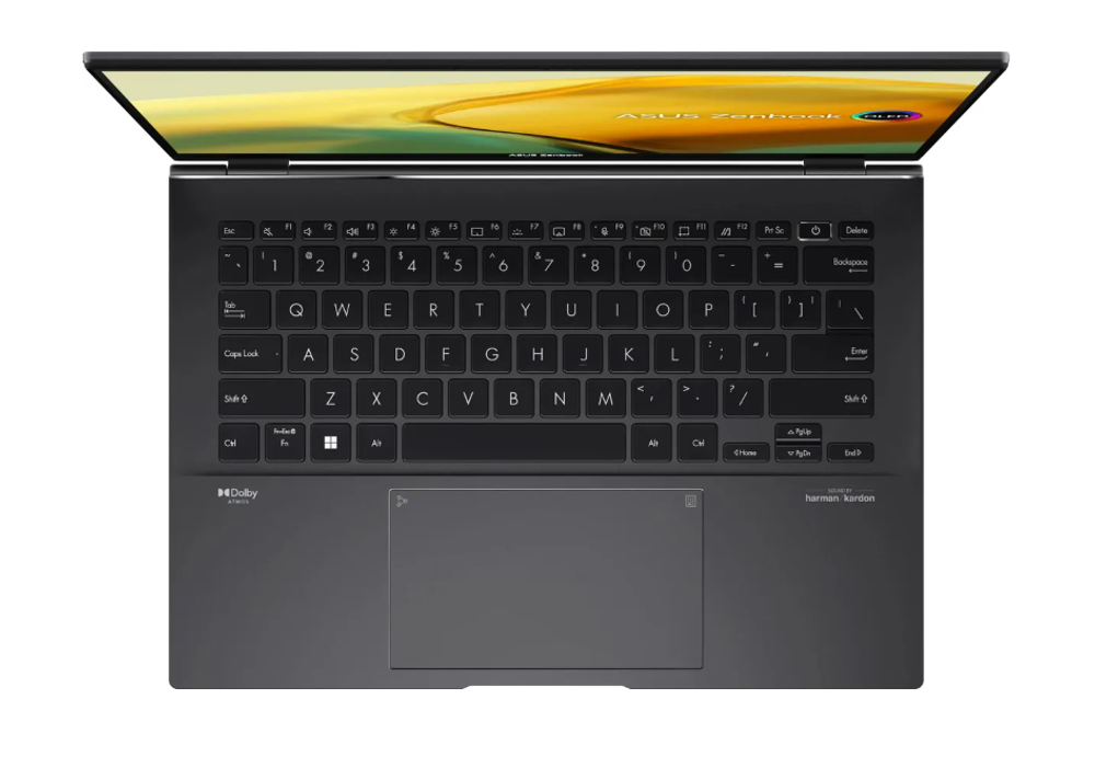 14" Ноутбук Asus ZenBook UM3402Y (2560x1600, AMD Ryzen 5 5625U, RAM 8ГБ, SSD 256ГБ, AMD Radeon RX Vega 7, Win 10 Pro)