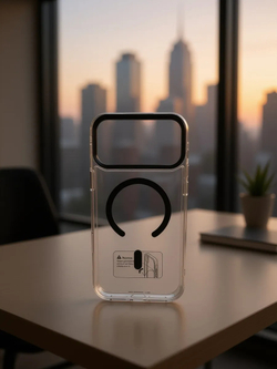 Прозрачный чехол Crystal Loop Case для iPhone 17 Pro Max