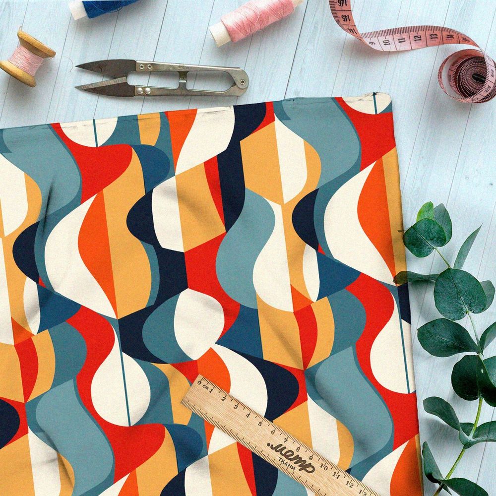 Ткань премиум шифон фантазийный концерт