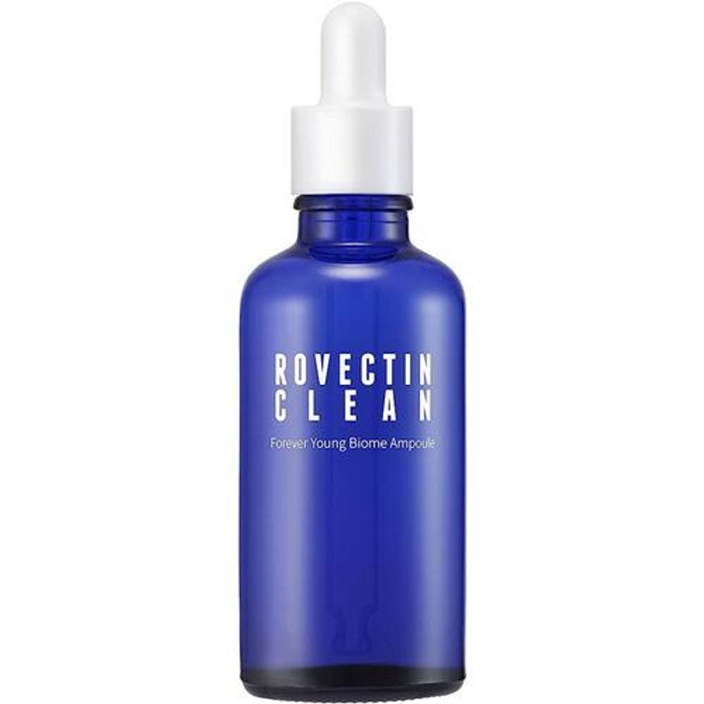 Сыворотка укрепляющая с пробиотиками Rovectin Clean forever young biome ampoule, 50 мл