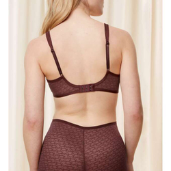 Бюстгальтер Минимайзер Triumph Signature Sheer W01 EX (бордо)