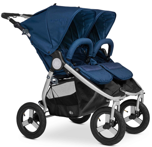 Детская коляска для двойни Bumbleride Indie Twin 2 в 1 Maritime