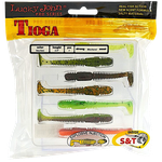 Мягкая приманка Lucky John Tioga Съедобная 2.9" 74мм 7шт 140103 -