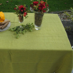 Дорожка на стол Proflax Boda 42х160 желтая картинка