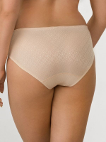 Жаккардовые трусики-слипы с мелким рисунком (Размер: 48) (Цвет: темно-синий)