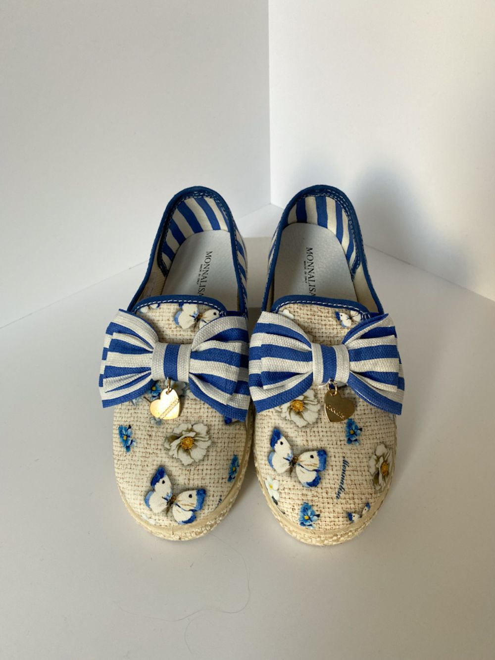 Новые текстильные слипоны  Monnalisa, 32