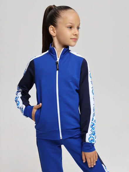 Спортивный костюм Гжель (коллекция "Русский стиль") именной