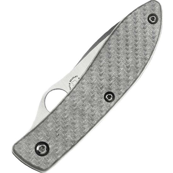 Складной нож Spyderco Air Pln C159GFP c клинком из стали CPM-M4, рукоять карбон