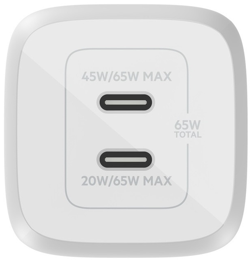 Зарядное устройство Belkin WCH013vfWH USB Type-C белый