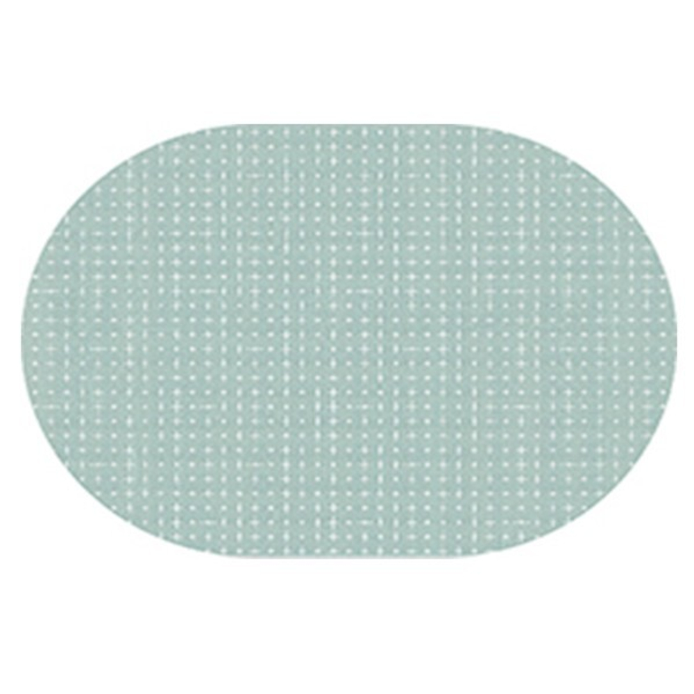 Сервировочная салфетка овальная 45х32 см Минт