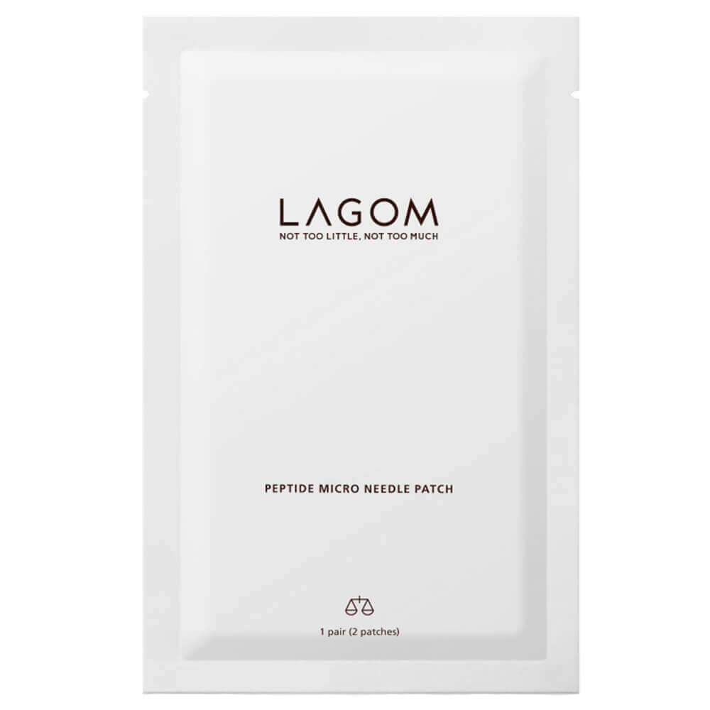 Пептидные патчи с микроиглами от морщин под глазами Lagom Peptide Micro Needle (1 пара, 2 шт)Patch