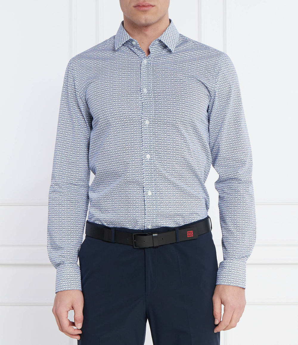 Рубашка Elisha02 HUGO - голубой(50508305)