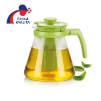 Чайник TEO 1.25л, с ситечками для заваривания, зеленый