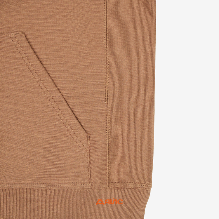 Толстовка мужская Carhartt WIP Hooded American Script артикул:I028279_hamilton_brown - купить в магазине Дайс