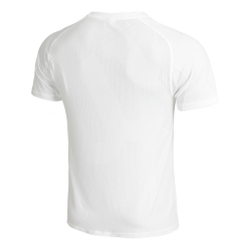 Мужское теннисное поло Wilson Players Seamless Crew 2.0 T-Shirt Men - White