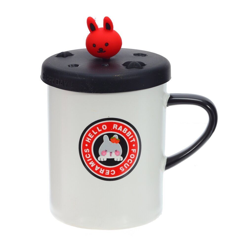 GAEM Кружка с крышкой, 400 мл, L12 W8,5 H14,5 см, 4в.