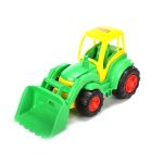 Трактор Чемпион с ковшом и полуприцепом сетка (Полесье)