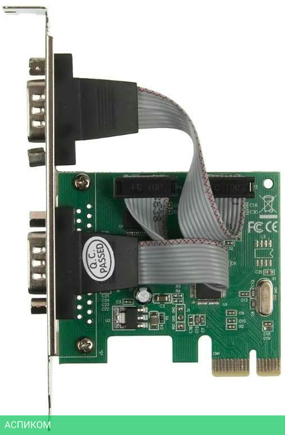 Контроллер WCH382 ASIA PCIE WCH 2S LP