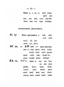 Самоучитель английского языка. или легчайший способ научиться читать, писать, понимать и говорить на этом языке, без помощи учителя | Й.Х. Сейденстуеккер