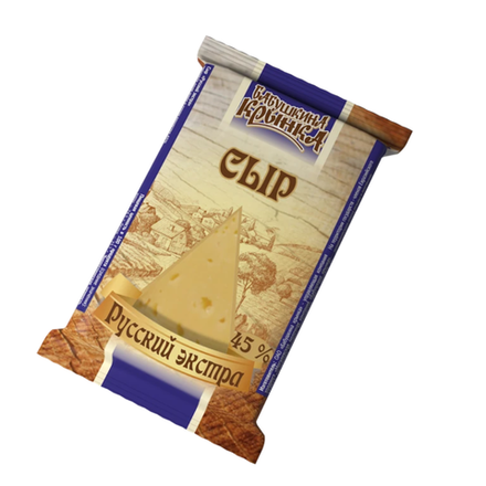 Сыр Бабушкина Крынка Русский экстра 45% 200 гр