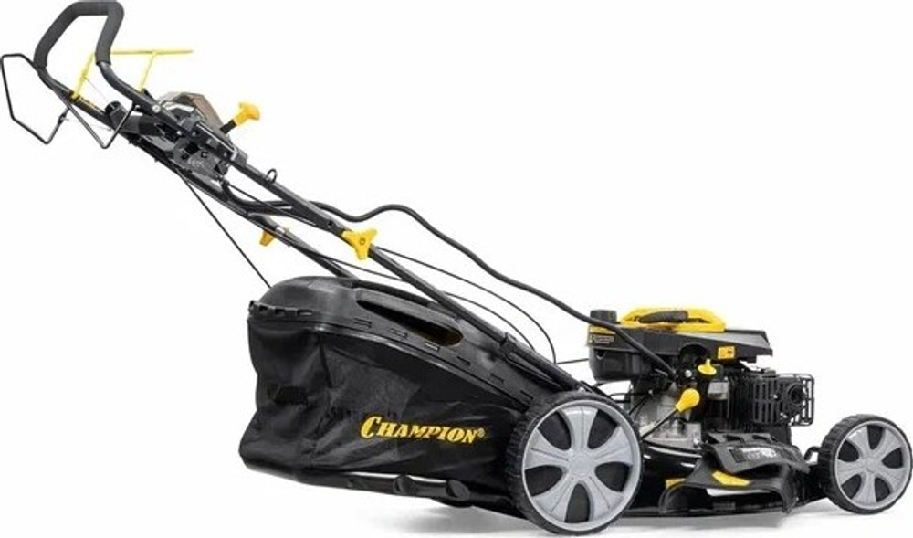 Газонокосилка бензиновая CHAMPION LM5346 E самоходная LM5346E