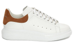 Alexander McQueen Alexander McQueen comfortable wear-resistant fashion sneakers men's white brown