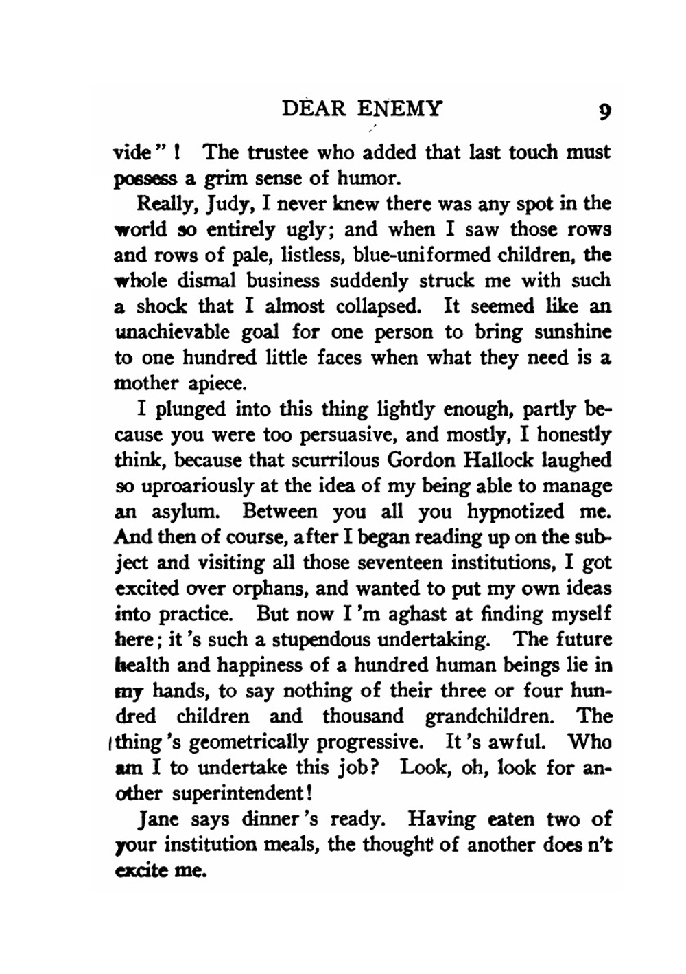 Dear Enemy | Jean Webster