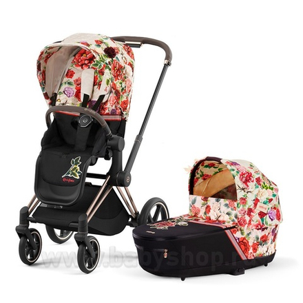 Cybex Priam 4 Spring Blossom (2 в 1)