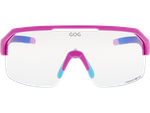 Спортивные очки GOG Thor C / Matt Neon Pink-Black / Photochromic Blue Lens