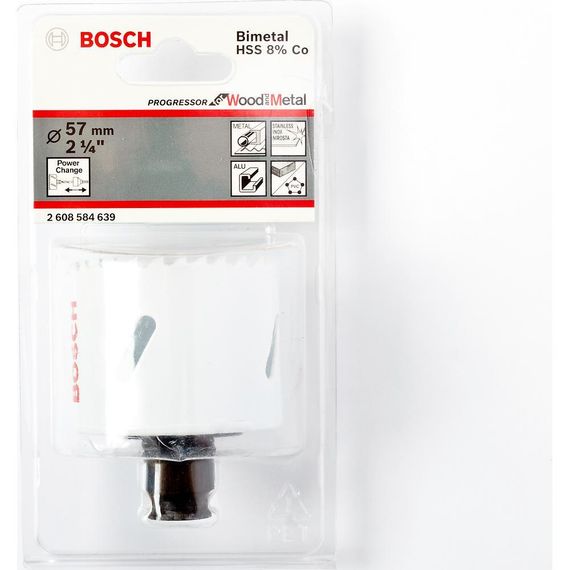Коронка Bosch HSS-CO 57мм (639)