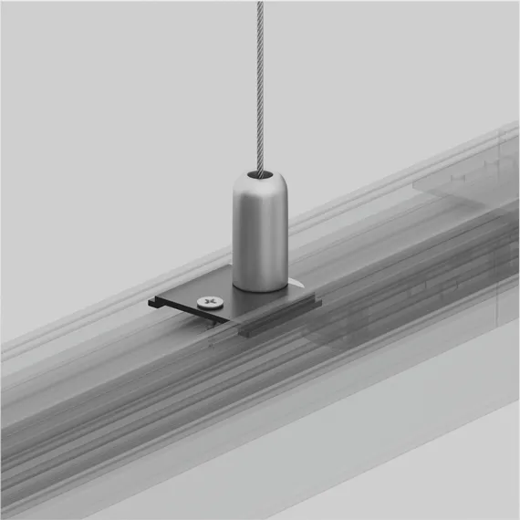 Крепление для троса S35 черное 1 шт. Technical tra004hp-21b
