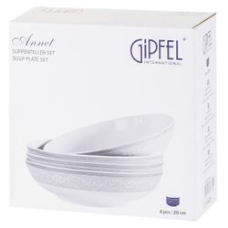 Набор суповых тарелок Gipfel Annet 42784 20 см 4 предмета